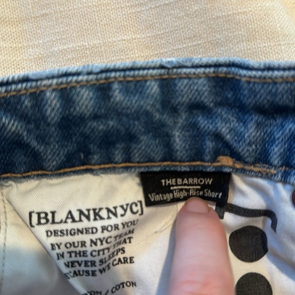 BLANK NYC Vintage High Rise Short The Barrow - Picture 4 of 4